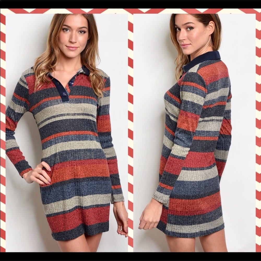 ✨Comfy Red Sweater Dress✨